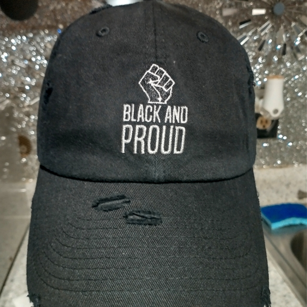 Black and proud cap